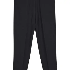 Elegant Trousers in Charcoal – Made in Italy