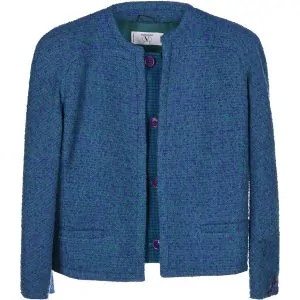 Valentino Full Skirt Suit, 100% Lambswool – Made in Italy