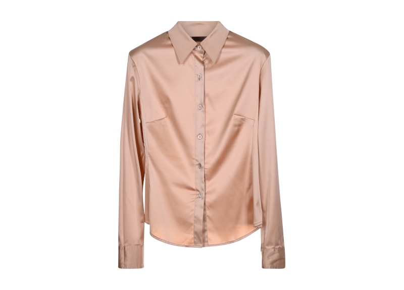 Rose & Lini blouse in metallic gold
