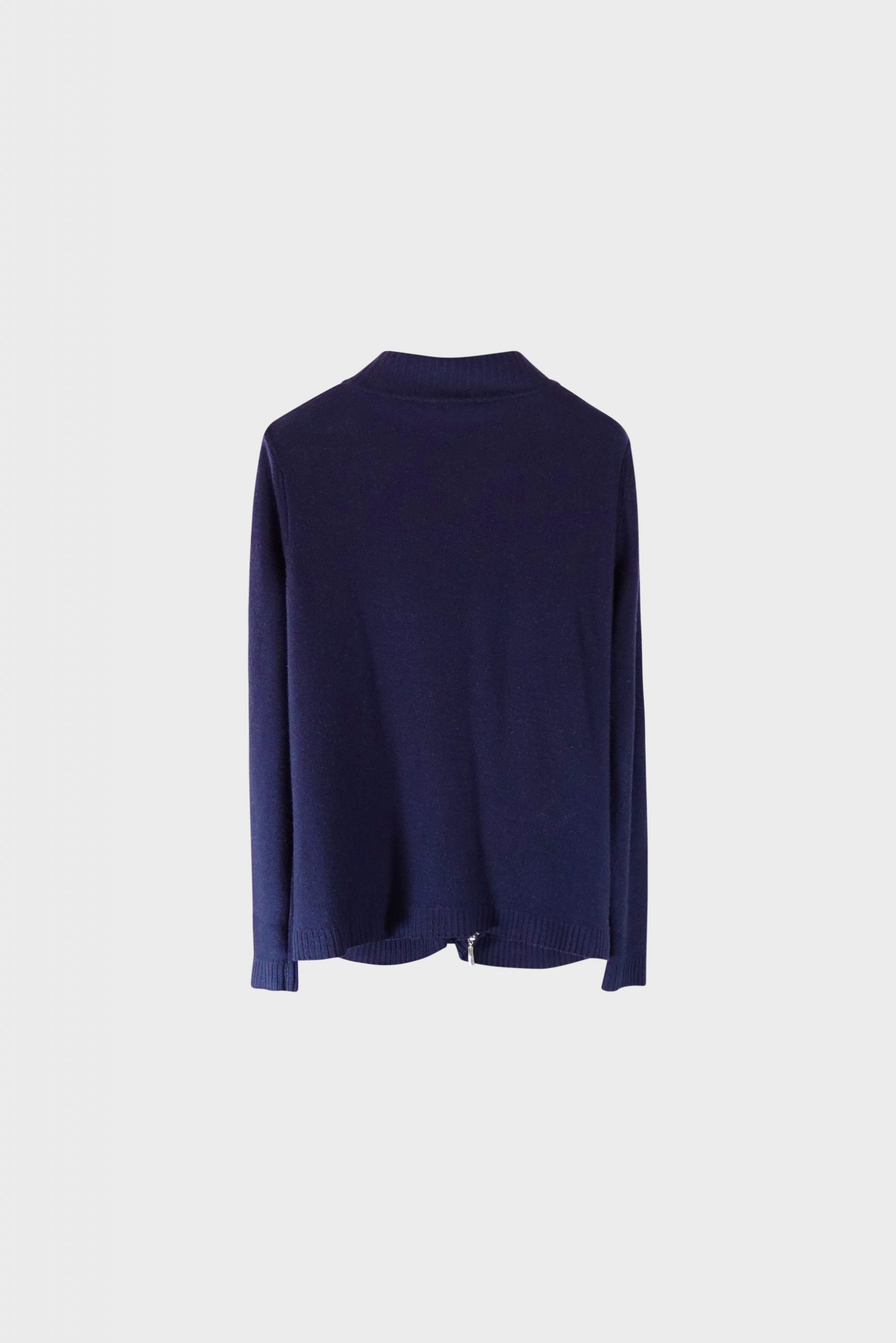 Mitternachtsblauer Pullover von Premoda – Hergestellt in Italien – Bild 3
