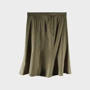 Tweedrock (grünlicher Farbton) – Hergestellt in Italien