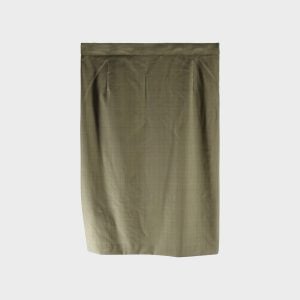 Rock aus 100 % Schurwolle von Elizabeth Ascot – Hergestellt in Italien