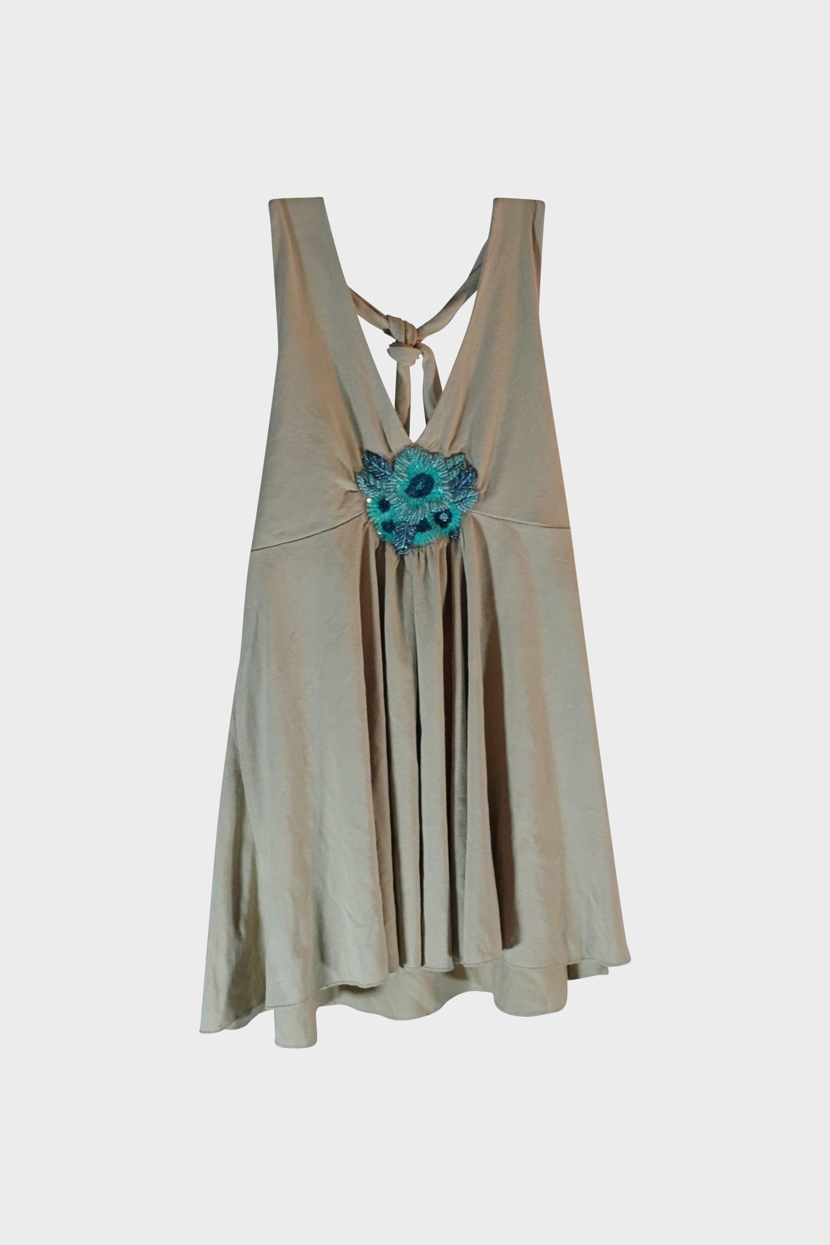 Halshalter-Top – Hergestellt in Italien